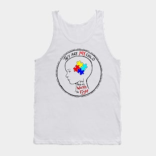 Proud parent of a child with autism Tank Top